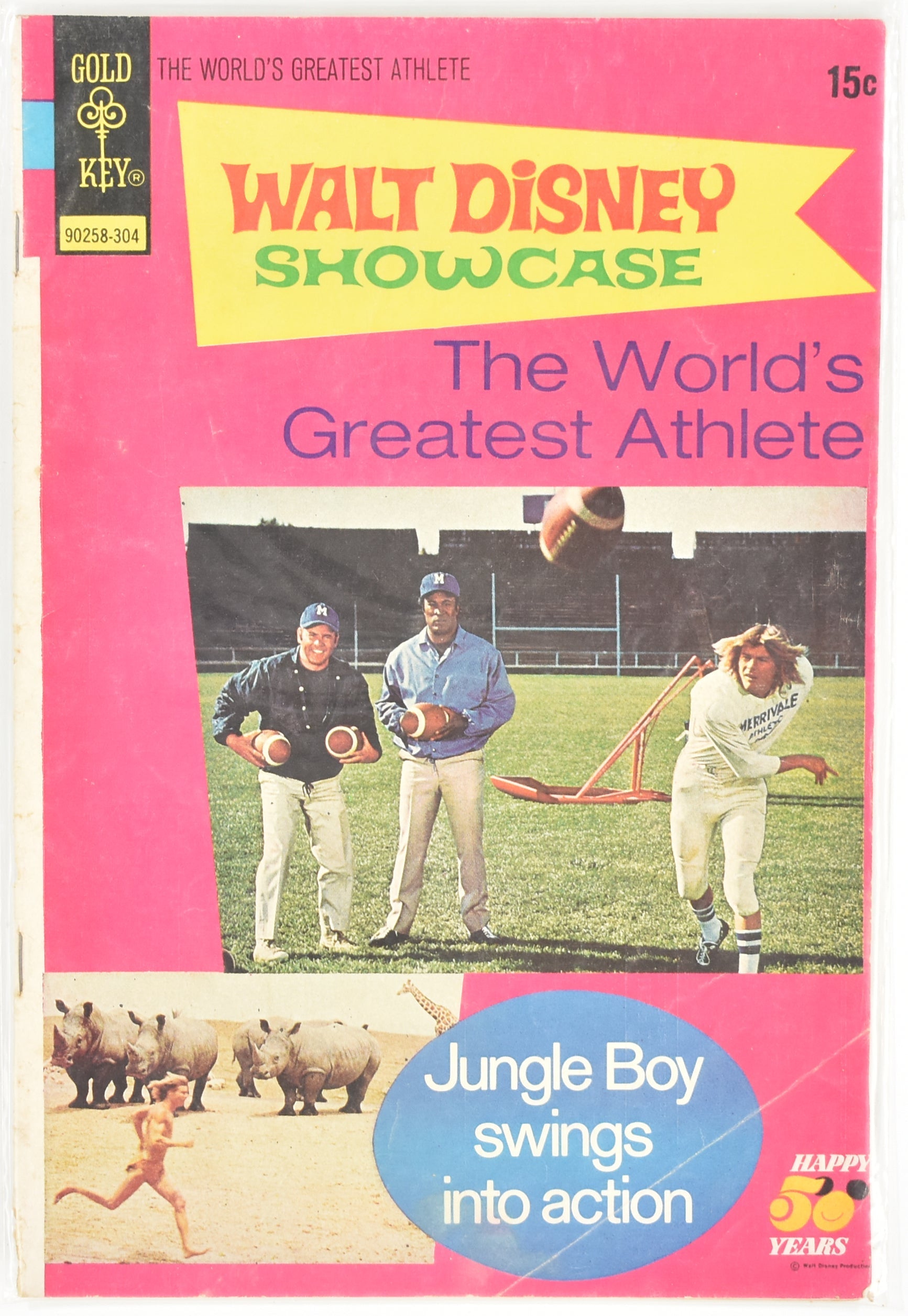 Walt Disney Showcase 304 Jungle Boy swings into action