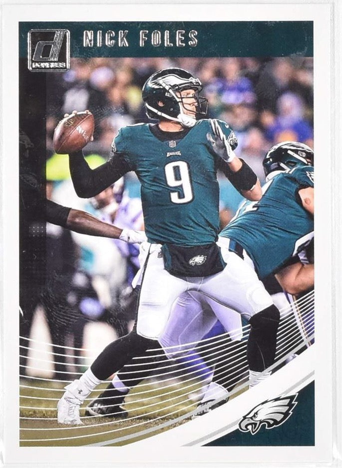 Nick Foles No. 228 Panini 2018 Donruss Football Eagles