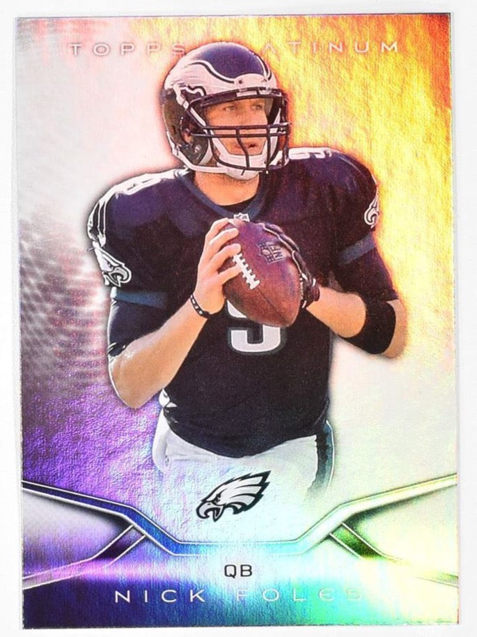 Nick Foles Topps Platinum Eagles 2014 no.74