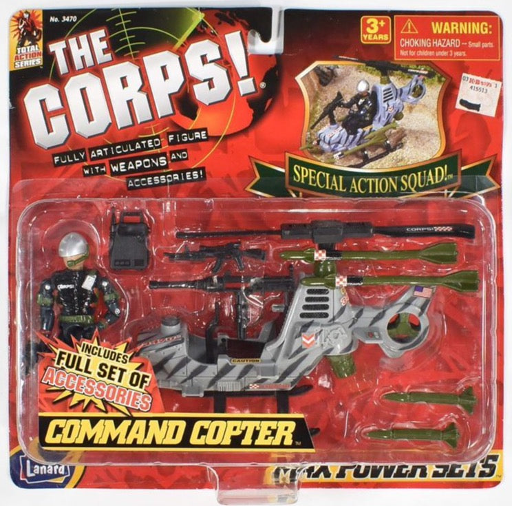 The corps Action Figure command Coper Lenard Special Action Squad KB Toys!