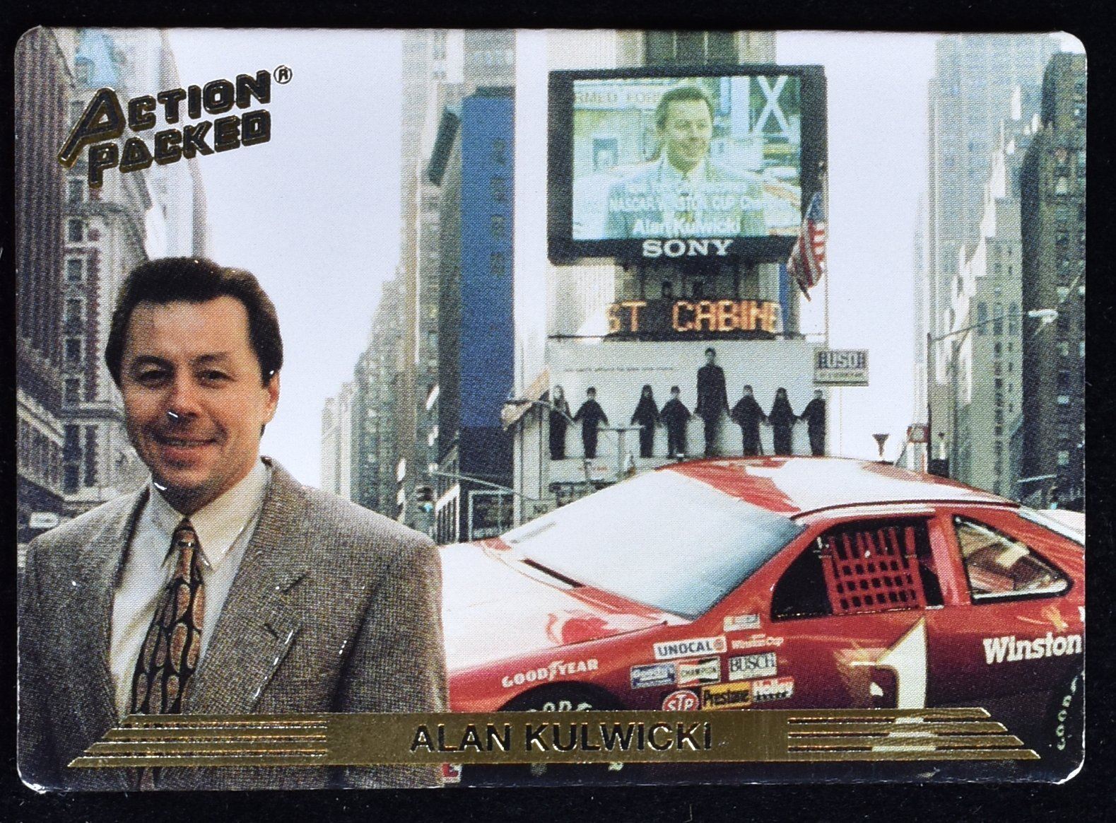 Allan Kulwicki Action packed Nascar Card AK4 1993