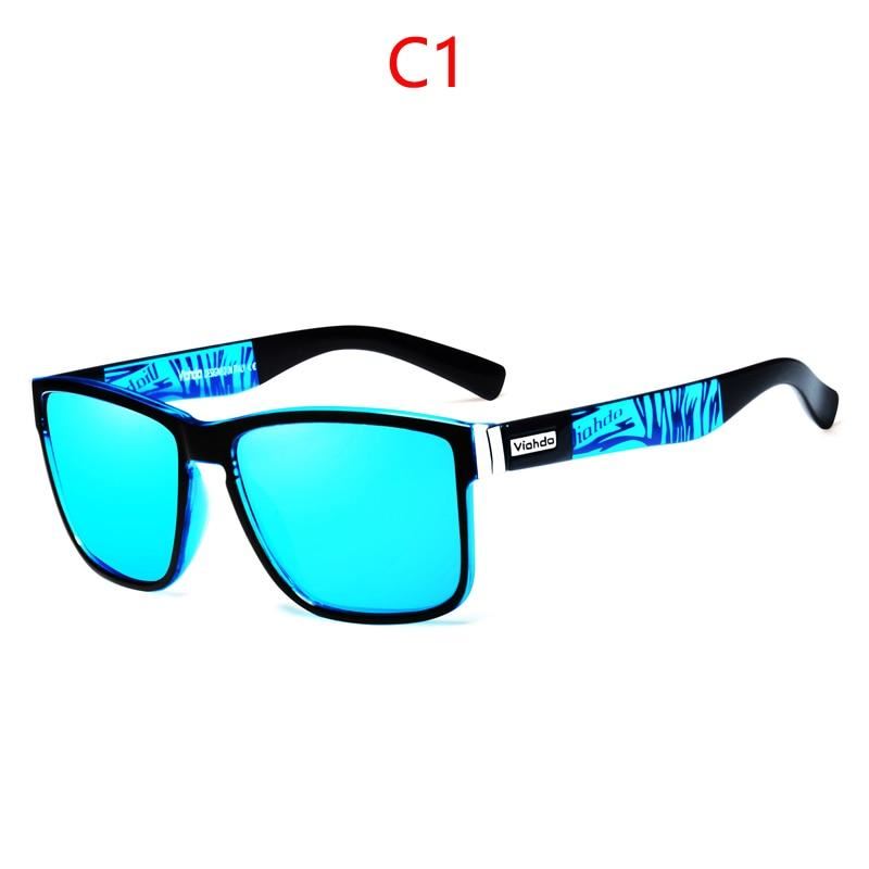 Viahda Brand Design Polarized Sunglasses Men Driving Shades Male Sun Glasses For