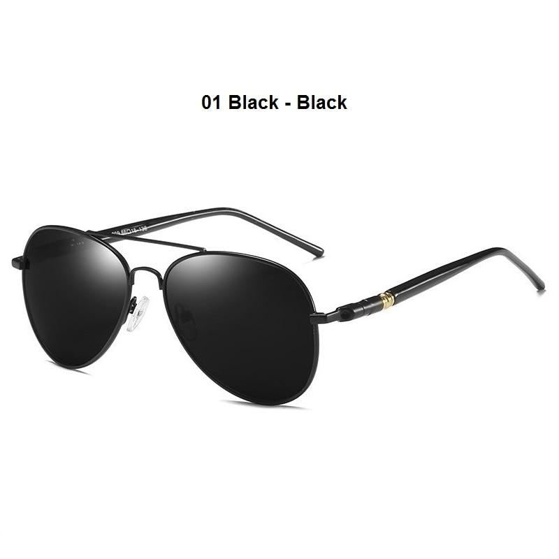 Men's Polarized Sunglasses Men Women Driving Pilot Vintage Sun Glasses Brand Des
