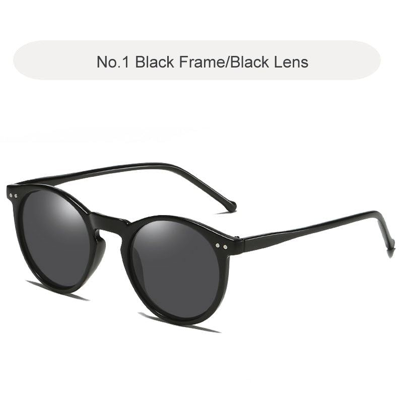 Polarized Sunglasses Men Women Brand Designer Retro Round Sun Glasses Vintage Look