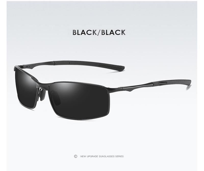Aoron Polarized Sunglasses Mens/Women Driving Mirror Sun Glasses Metal Frame Gog