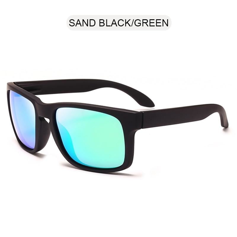 FUQIAN 2020 Fashion Square Polarized Sunglasses Men Vintage Plastic Male Sun Gla