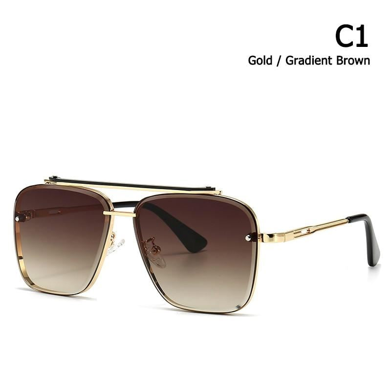 JackJad 2021 Fashion Classic Mach Six Style Gradient Sunglasses Cool Men Vintage