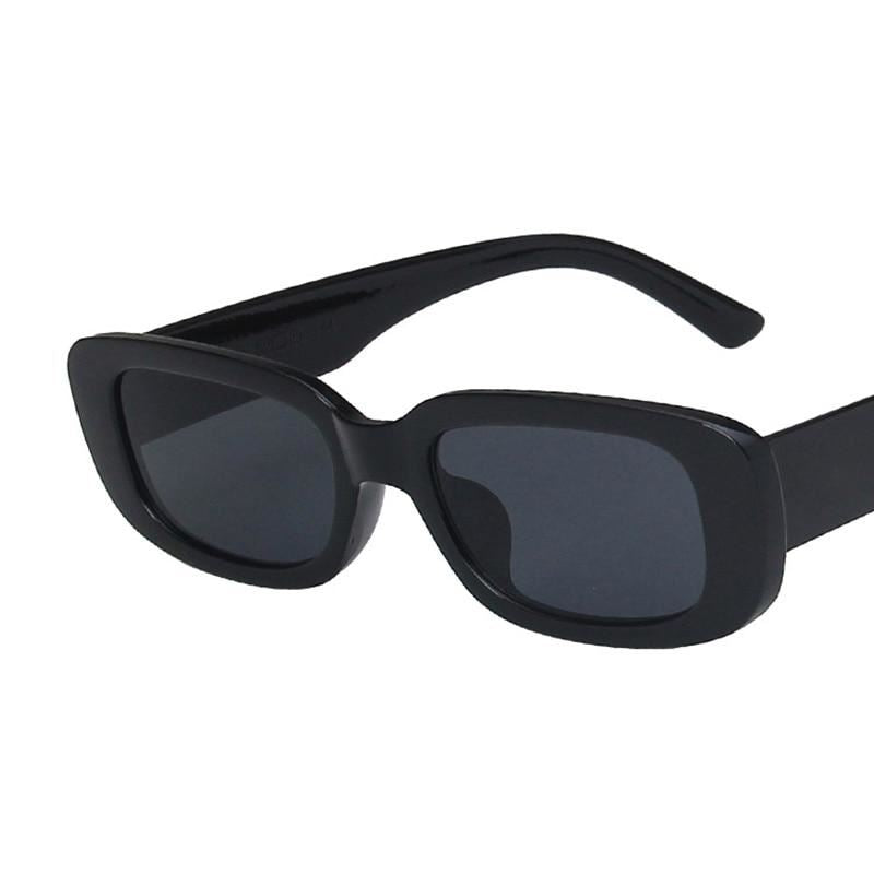 2021 Small Rectangular Women's Retro Brand Designer Glasses Square Sunglasses
