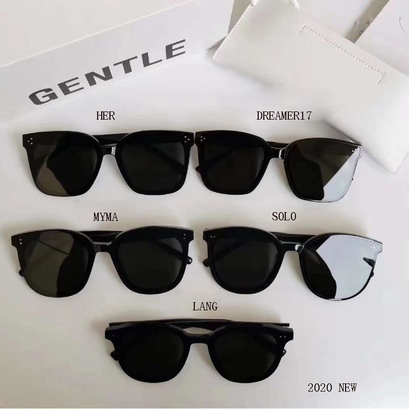 5 Style 2020 Korea Brand Design GENTLE Sunglasses Women Men Acetate Superior Qu