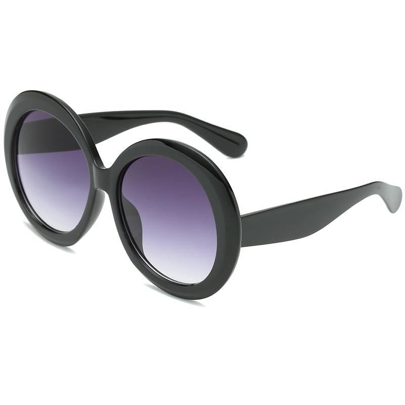 LeonLion 2021 Round Oversized Sunglasses Women Oval Sunglasses Women/Men Vintage