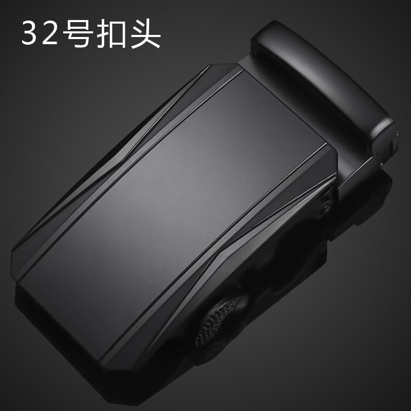 Men's Alloy Automatic Belt Buckle High quality Black metal buckle men's business