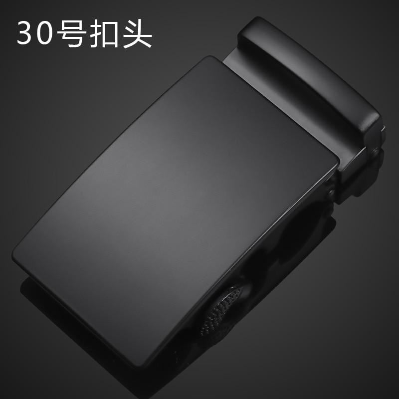 Men's Alloy Automatic Belt Buckle High quality Black metal buckle men's business