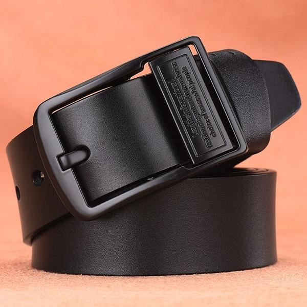 Leahther belt men male genuine leather strap belt for men cow genuine leat