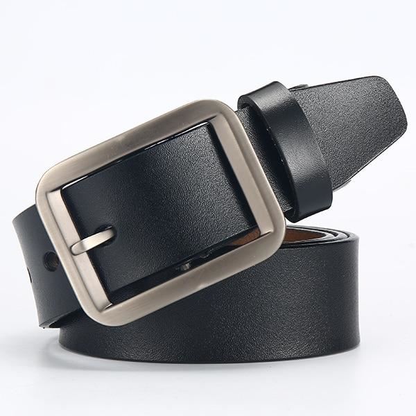 Leahther belt men male genuine leather strap belt for men cow genuine leat