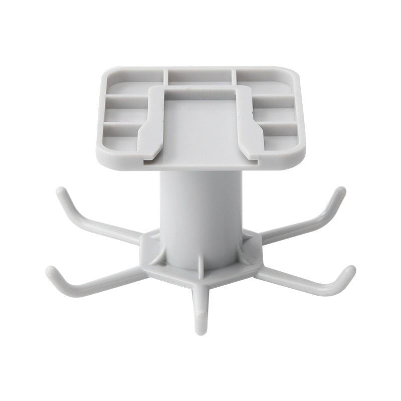 kitchen hook organizer bathroom hanger wall dish drying rack holder for lid cook