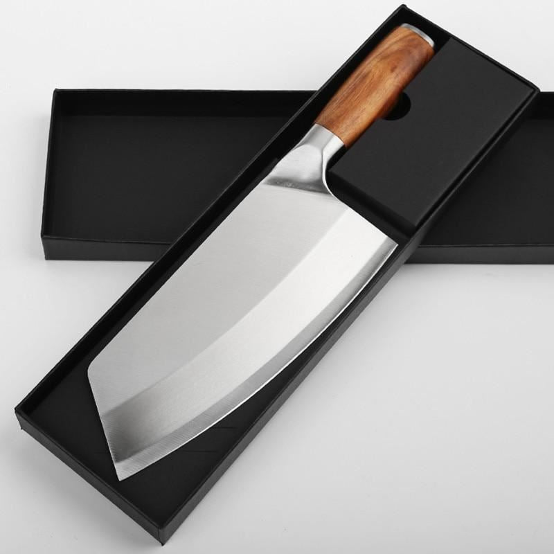 8inch Kitchen Knife Stainless Steel Meat Chopping Cleaver Slicing Vegetables Chi