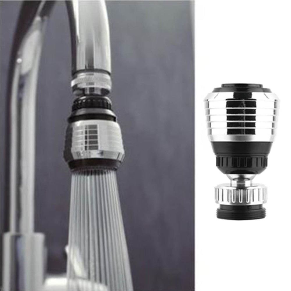Kitchen Gadgets 2 Modes 360 Rotatable Bubbler High Pressure Faucet Extender Wate