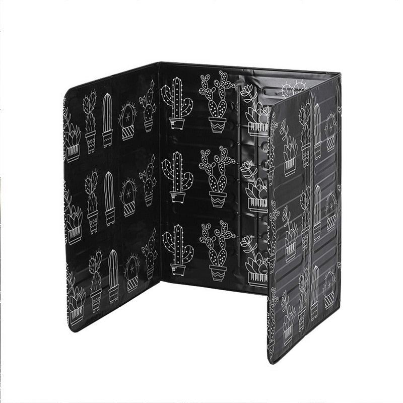 Kitchen Gadgets Oil Splatter Screens Aluminium Foil Plate Gas Stove Splash P