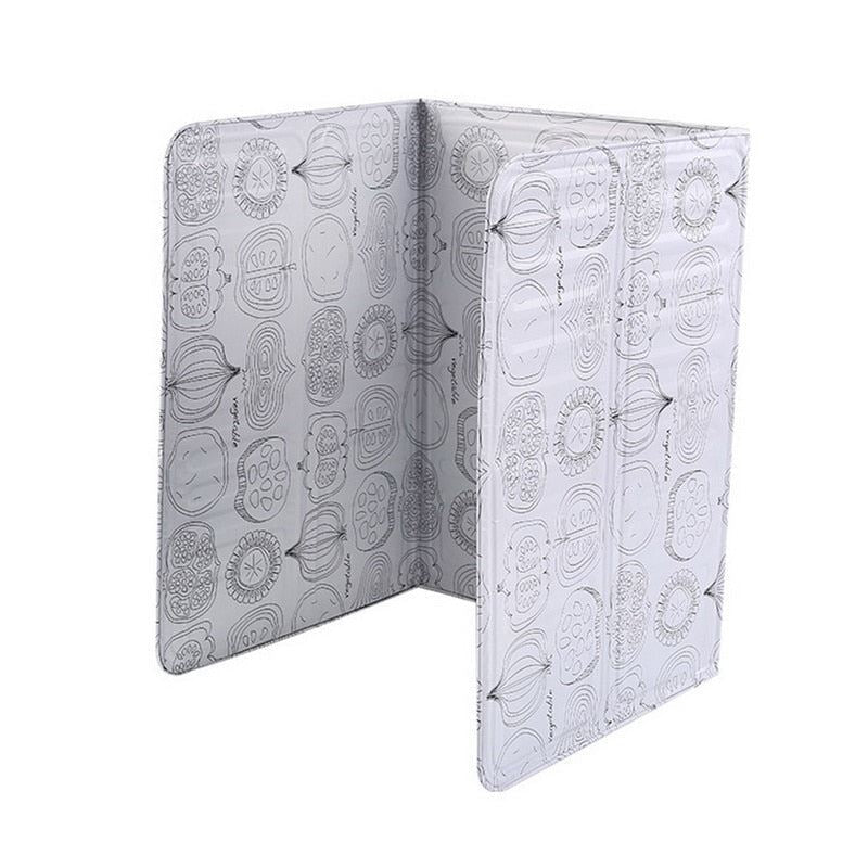 Kitchen Gadgets Oil Splatter Screens Aluminium Foil Plate Gas Stove Splash P