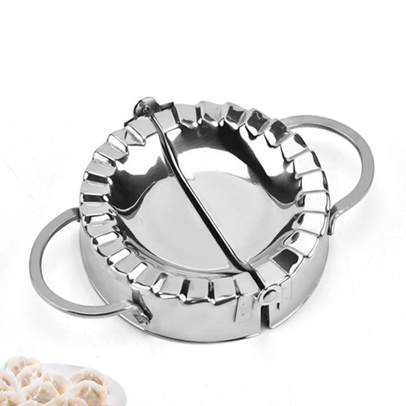 Kitchen Utensil Gadget Accessories Stainless Steel Dumpling Making Mold DIY Past