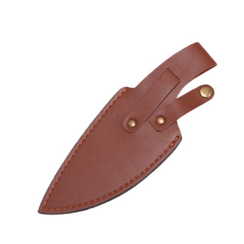 Meat Cleaver Hunting Knife Handmade Forged Boning Knife Serbian Chef Knife