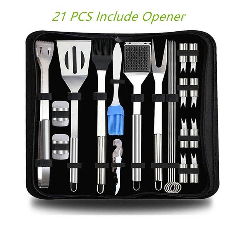 BBQ Tools Set Barbecue Utensil AccessoriesThermometer Barbeque Grilling Accesso