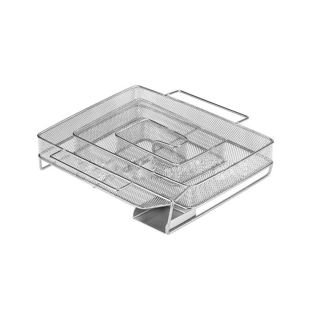 Barbecue Smoke Box Cold Smoke Generator Stainless Steel Grill Net Outdoor Smokin