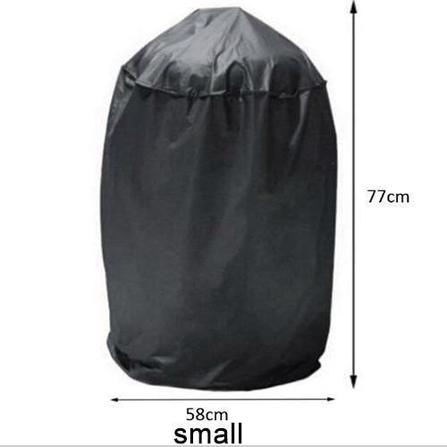 Black Waterproof BBQ Cover BBQ Accessories Grill Cover Anti Dust Rain Gas Charco