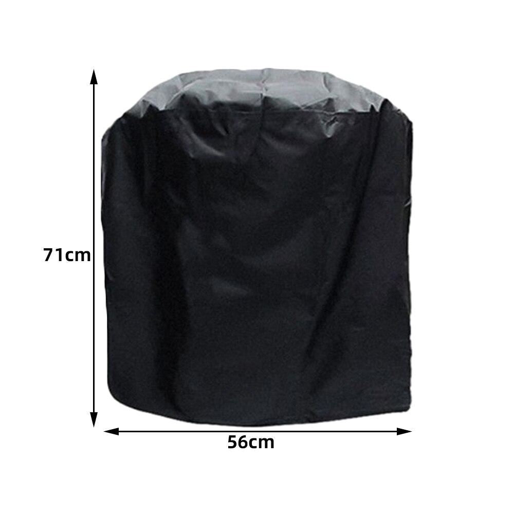 Waterproof BBQ Grill Cover 5 Size Black Outdoor 190T Barbeque Cover Anti-Dust Pr