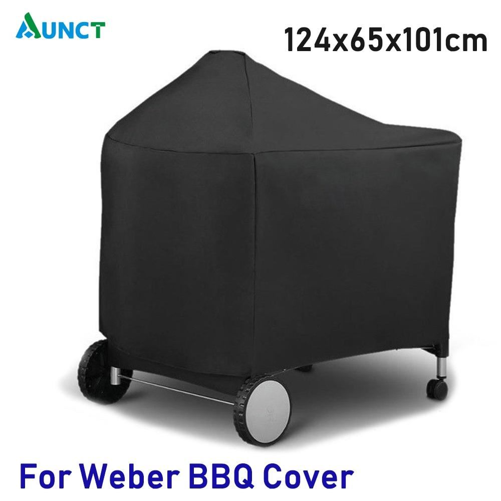 Waterproof BBQ Grill Protective Cover for Weber 7152 Charcoal Grills Outdoor Cam