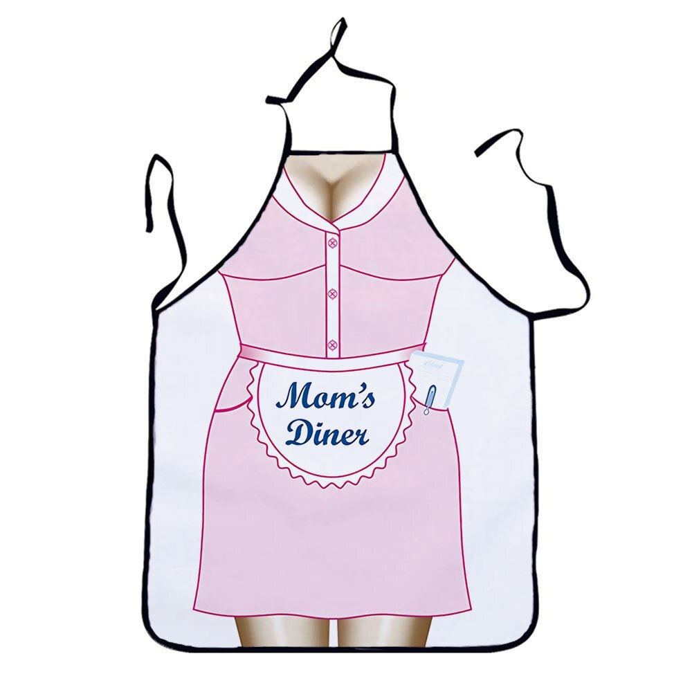Muscle Man Funny 3D Kitchen Apron Digital Printed Sexy Naked Aprons Superhero Pa
