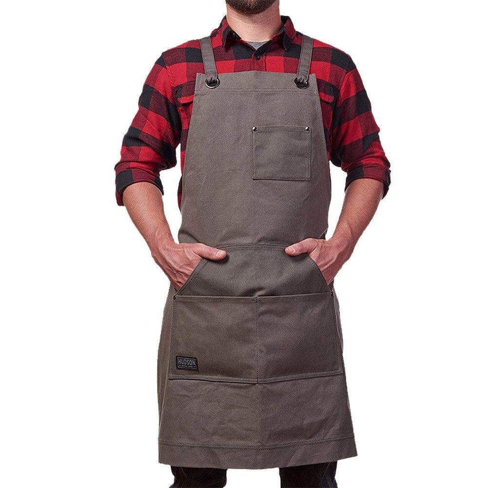 Multiple Funcation Pockets Garden Apron Home BBQ Barbecue Work Clothes Decoratio