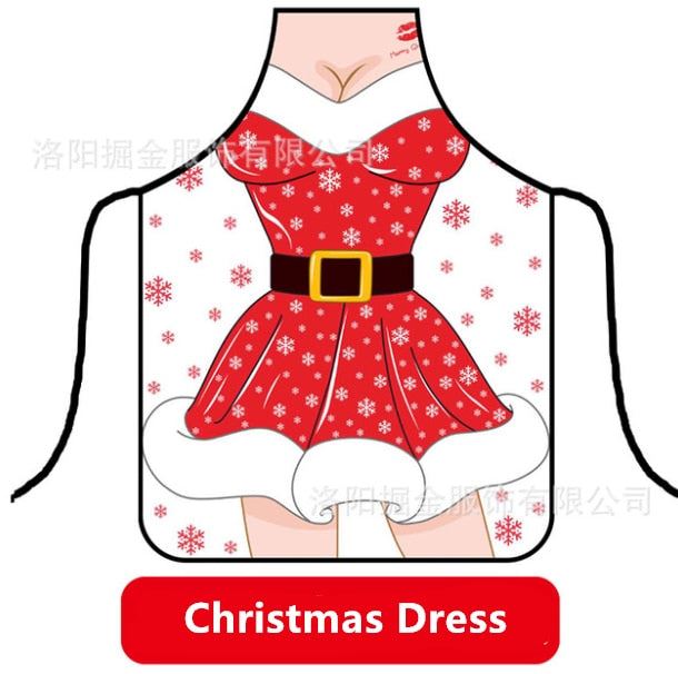 Kitchen Sexy ApronTablier Digital Printed Bibs Woman Funny Pinafore Cooking Baki