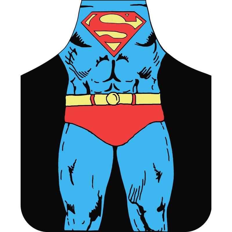 10 Colors Funny 3D Kitchen Apron Digital Printed Sexy Naked Men Aprons Super Her