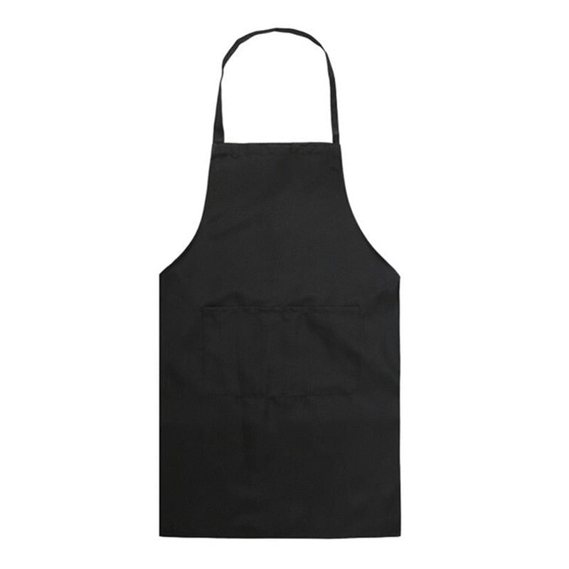 Kitchen Aprons Adjustable Women Men Cooking Apron for Chef Waiter BBQ Hairdresse