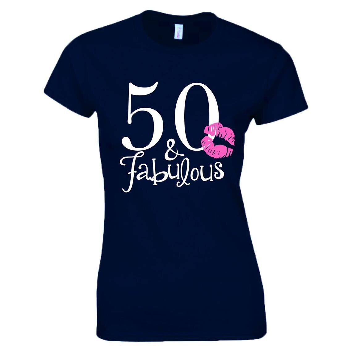 50 And Fabulous Kiss Lips apron Fifty years old 50th Birthday party BBQ dinner d