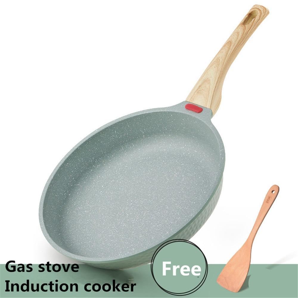 Non-stick Pans Cooking Pots 28cm Pan Frying Pan Wok Pots Induction Cooker Skille