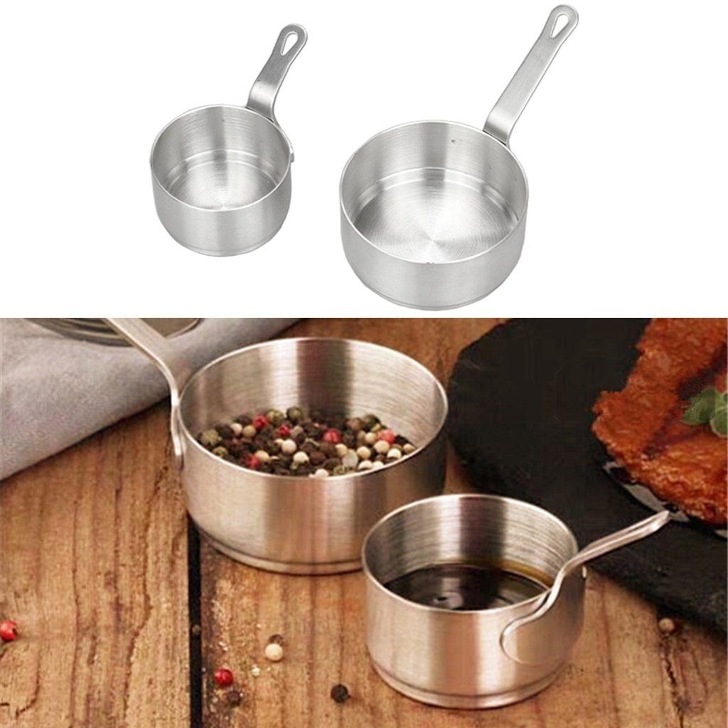 Stainless Steel Saucepan Small Cooking Pot Pan Milk Pan Coffee Warmer Chocolate