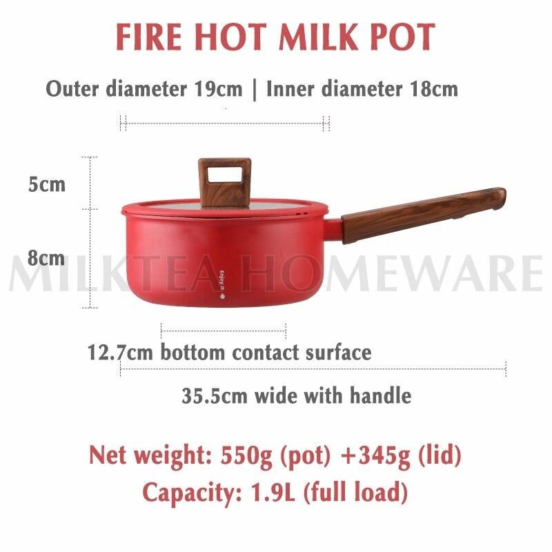 Kitchenware Saucepan Cooking Pan Non-Stic Cookware Set Three-Piece Wok Soup Pot