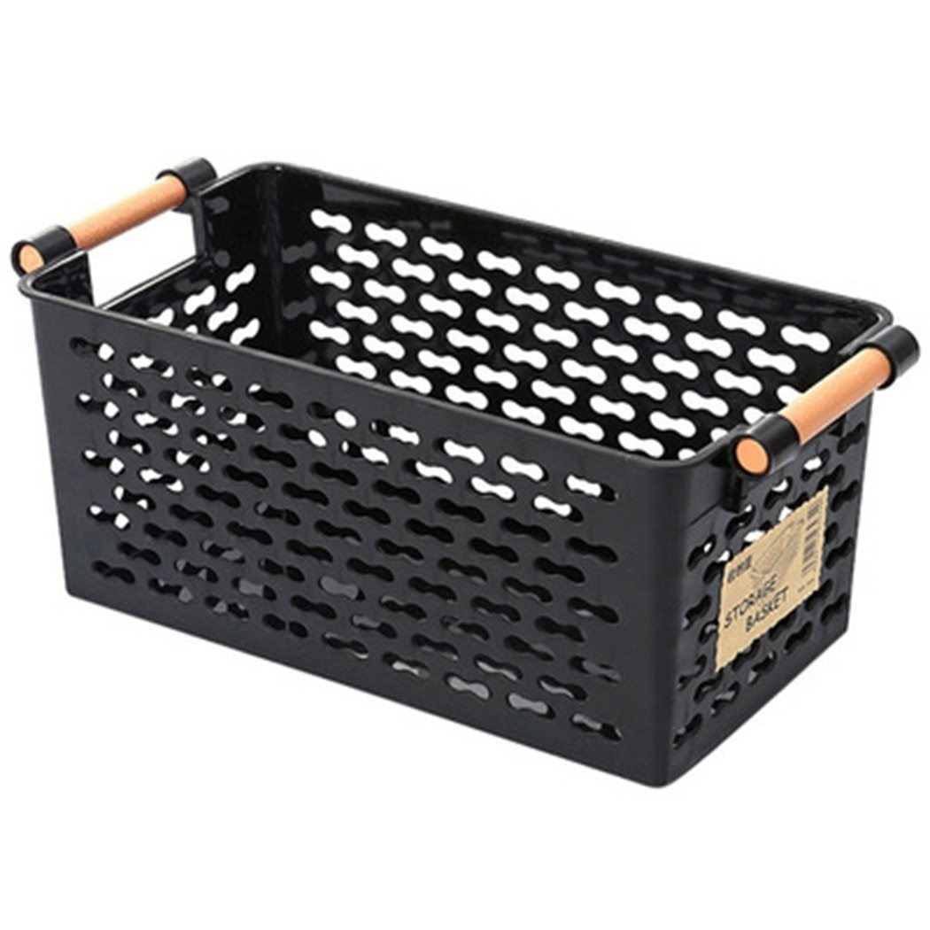 Plastic Storage Boxes Hollow Kitchen Refrigerator Organizer Fruits Vegetables Eg