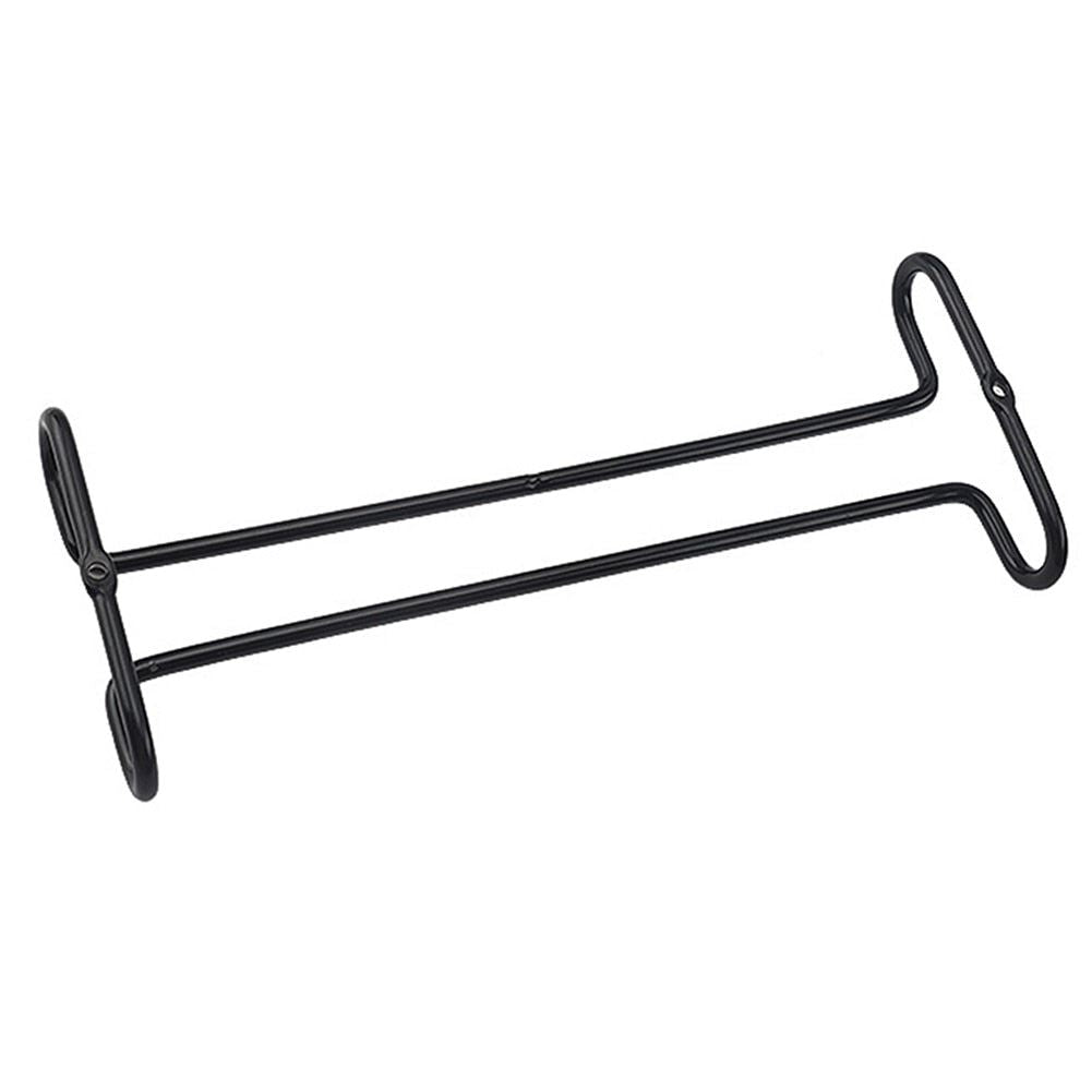 Kitchen Upside Down Wine Glass Holder Iron Hanging Goblet Holder Display Stand B