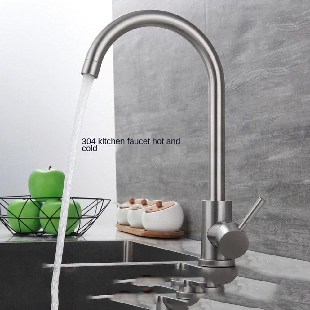 Kitchen Faucet,Countertop Installation Mixing Faucet,360 Degree Rotating Kitchen