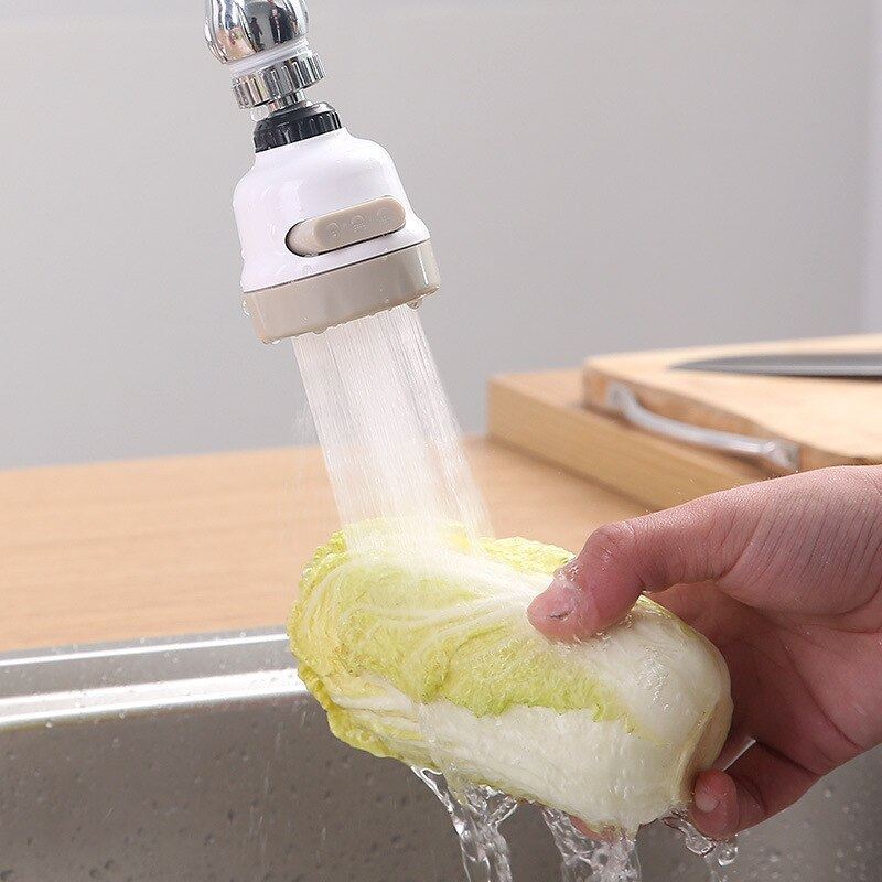 Modes Faucet Aerator Moveable Flexible Tap Head Shower Diffuser Rotatable Nozz