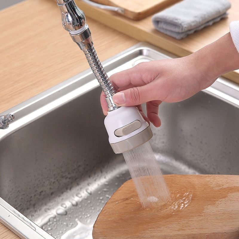 Modes Faucet Aerator Moveable Flexible Tap Head Shower Diffuser Rotatable Nozz