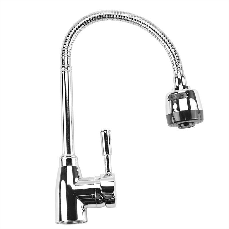 Kitchen 360Degree Rotatable Spout Single Handle Sink Basin Faucet Adjustable Sol