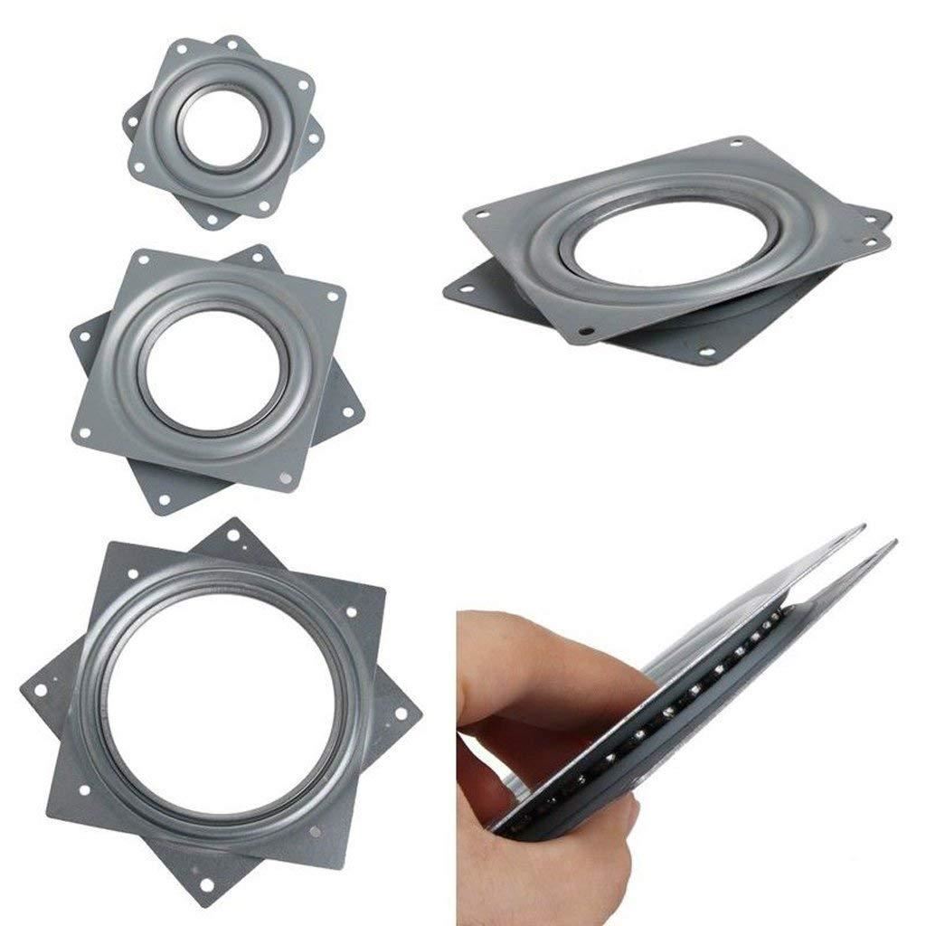 New Style Lazy Susan Ball Bearing Metal Swivel Plate Rotation 360 Degrees Hollow