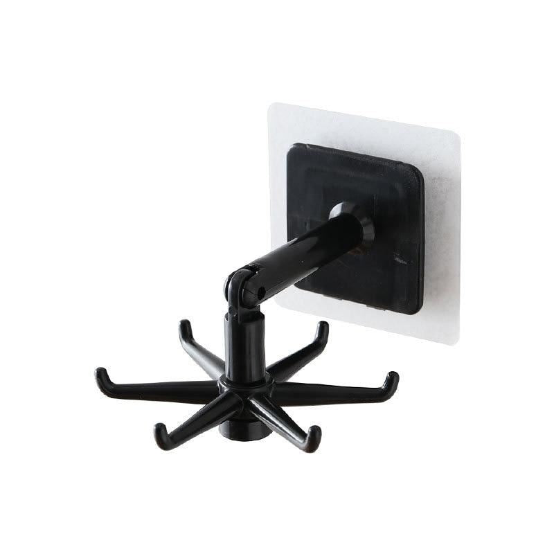 Kitchen Hook Multi-Purpose Hooks 360 Degrees Rotated Rotatable Rack For Organize