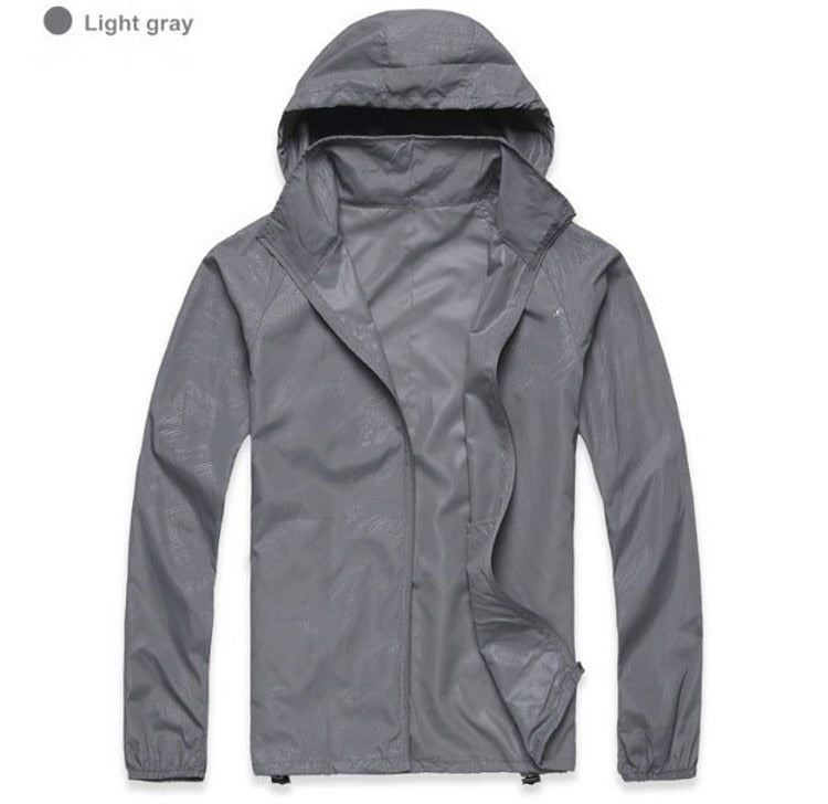 Men Women Quick Dry Hiking Jackets 2021 New Waterproof Sun-Protective Outdoor Sp