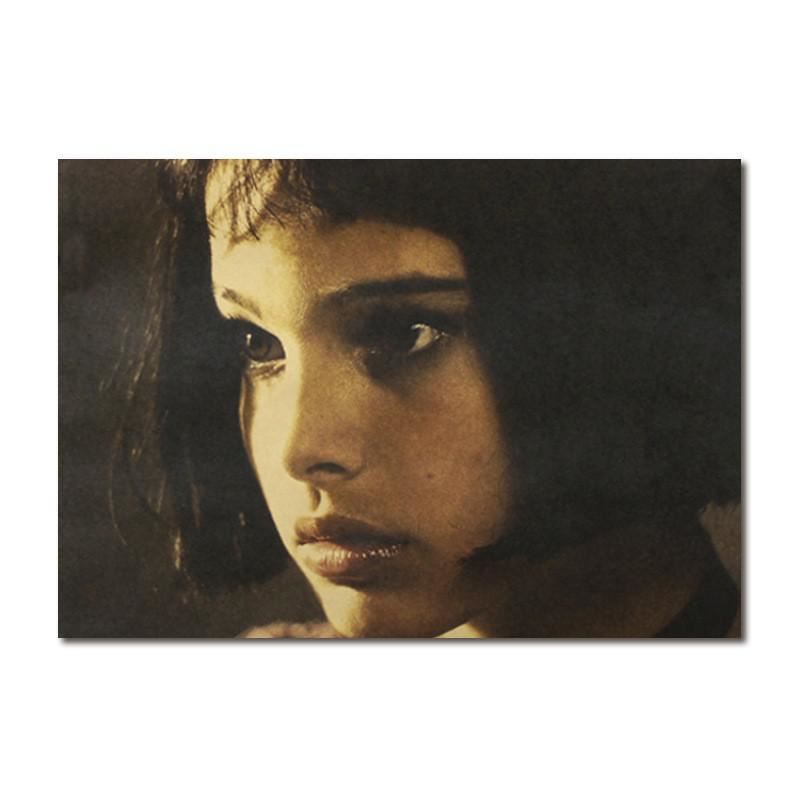 Movie Leon The Professional Kraft Paper Poster Home Decoration Wall Print