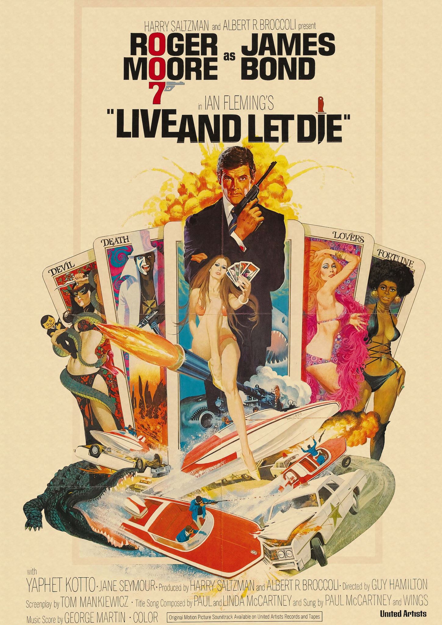 Movie Classic Retro Poster Home Decoration Painting Print 12x16in 007 Movie Series